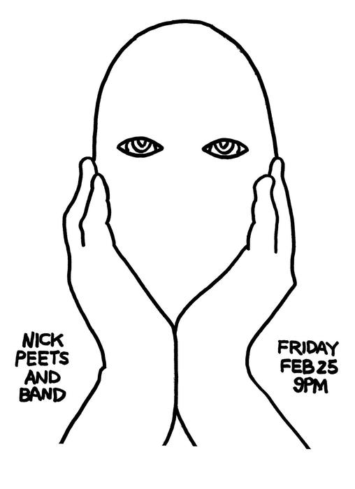 Nick Peets and Band, Friday February 25