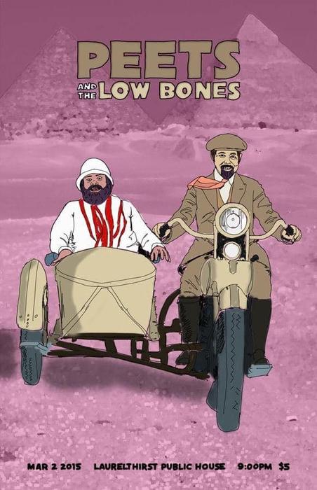 Peets and the Low Bones at Laurelthirst