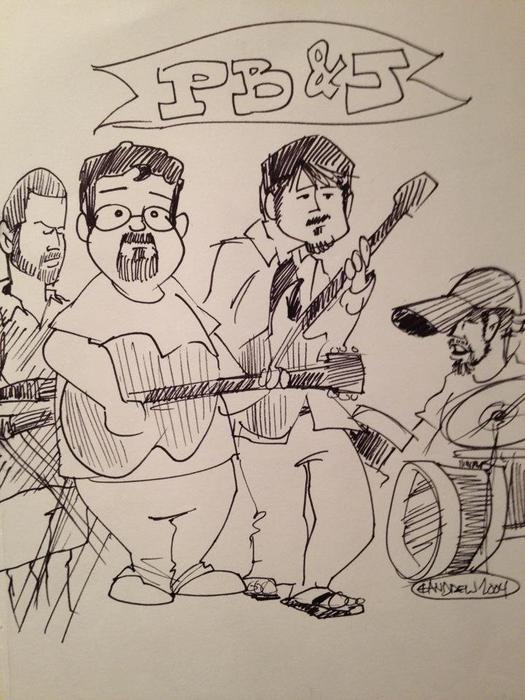 PB&J band illustration